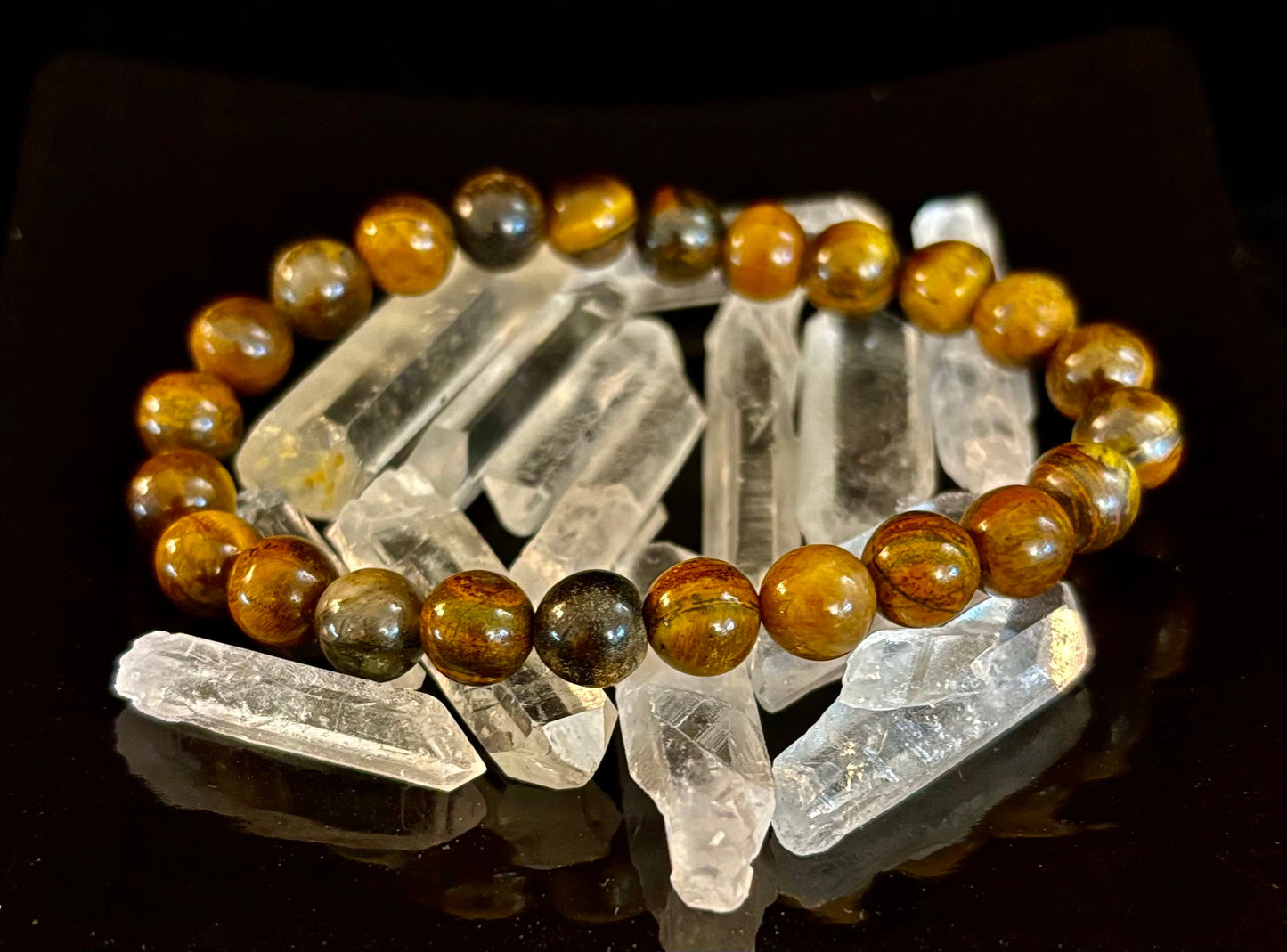 Tiger Iron Bracelet – Strength, Focus & Grounded Power