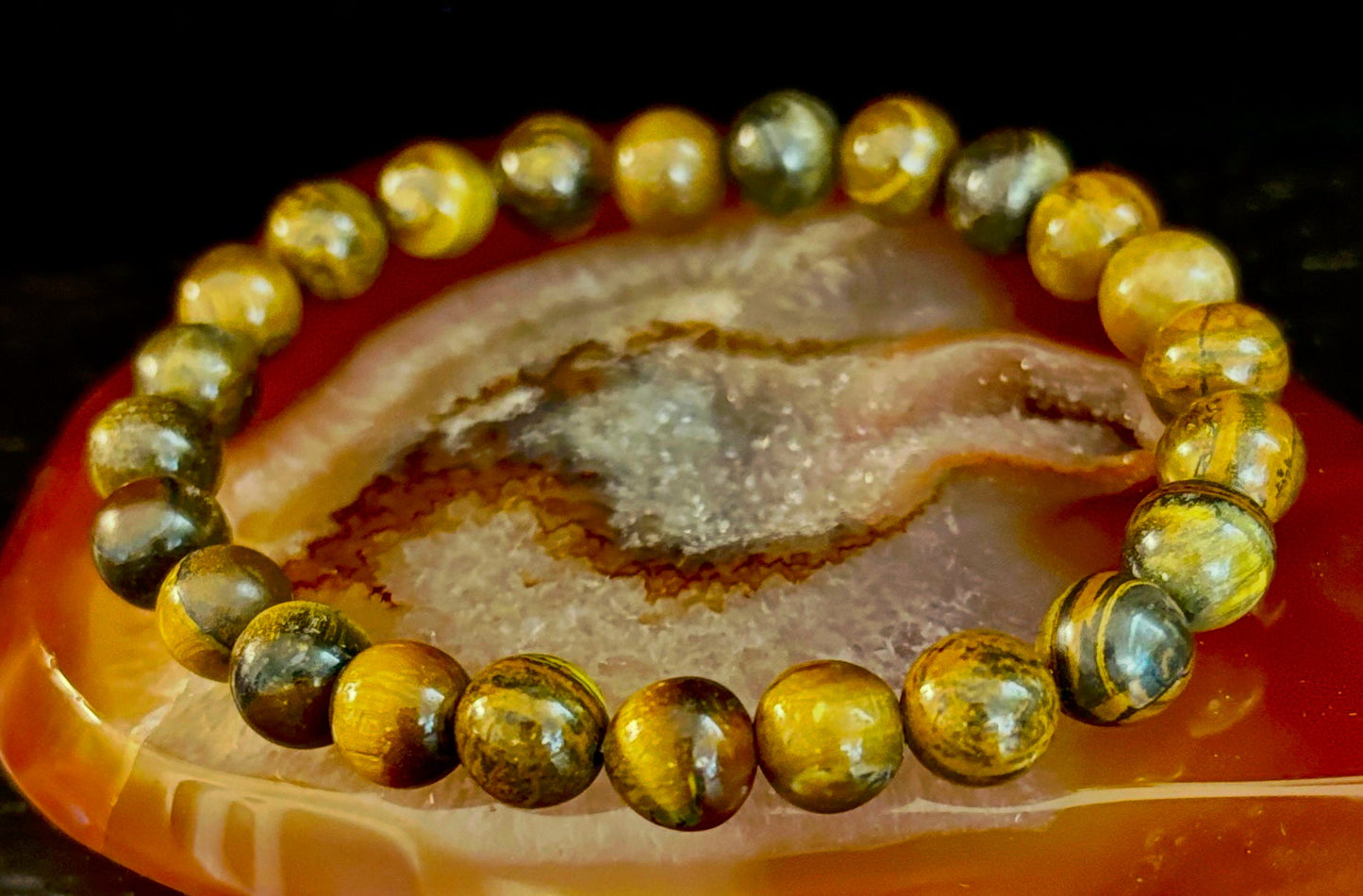 Tiger Iron Bracelet – Strength, Focus & Grounded Power