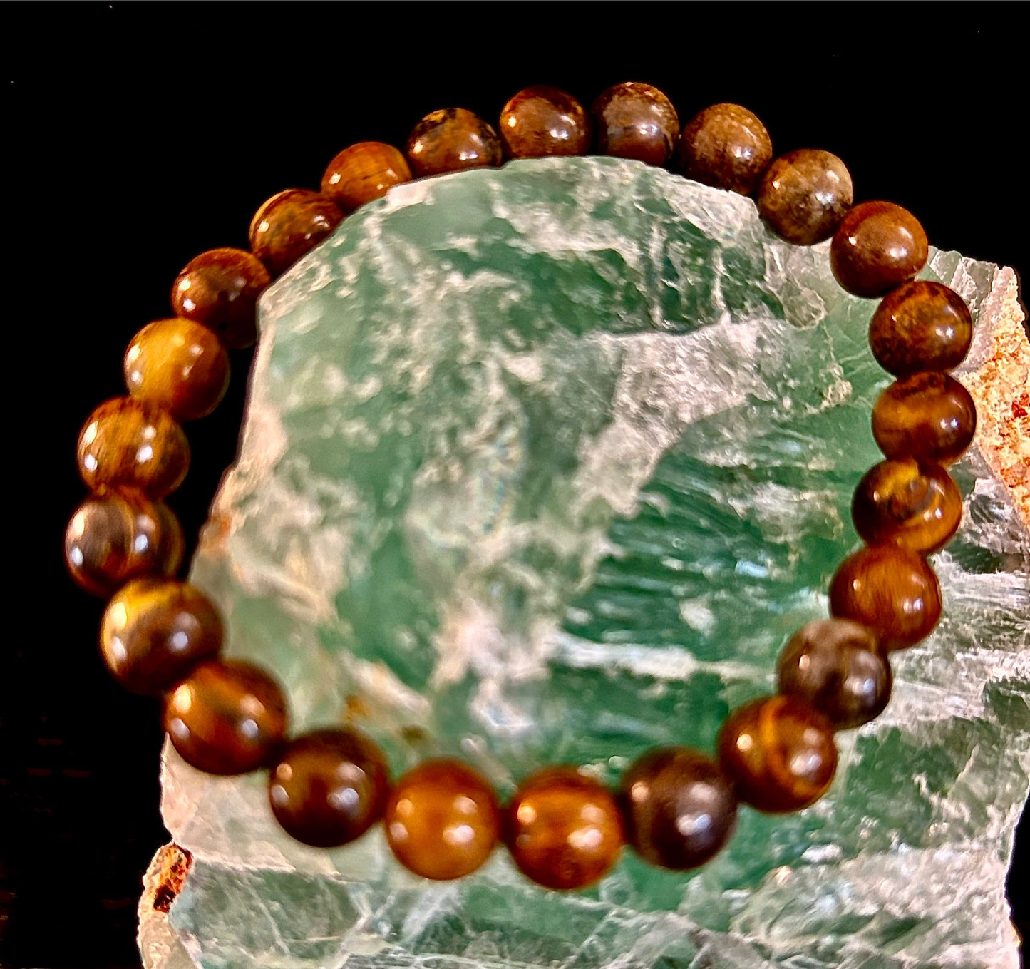 Tiger Iron Bracelet – Strength, Focus & Grounded Power