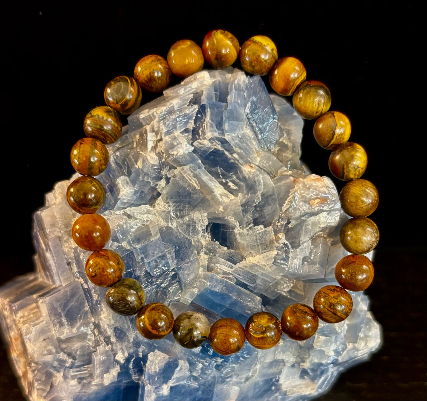 Tiger Iron Bracelet – Strength, Focus & Grounded Power