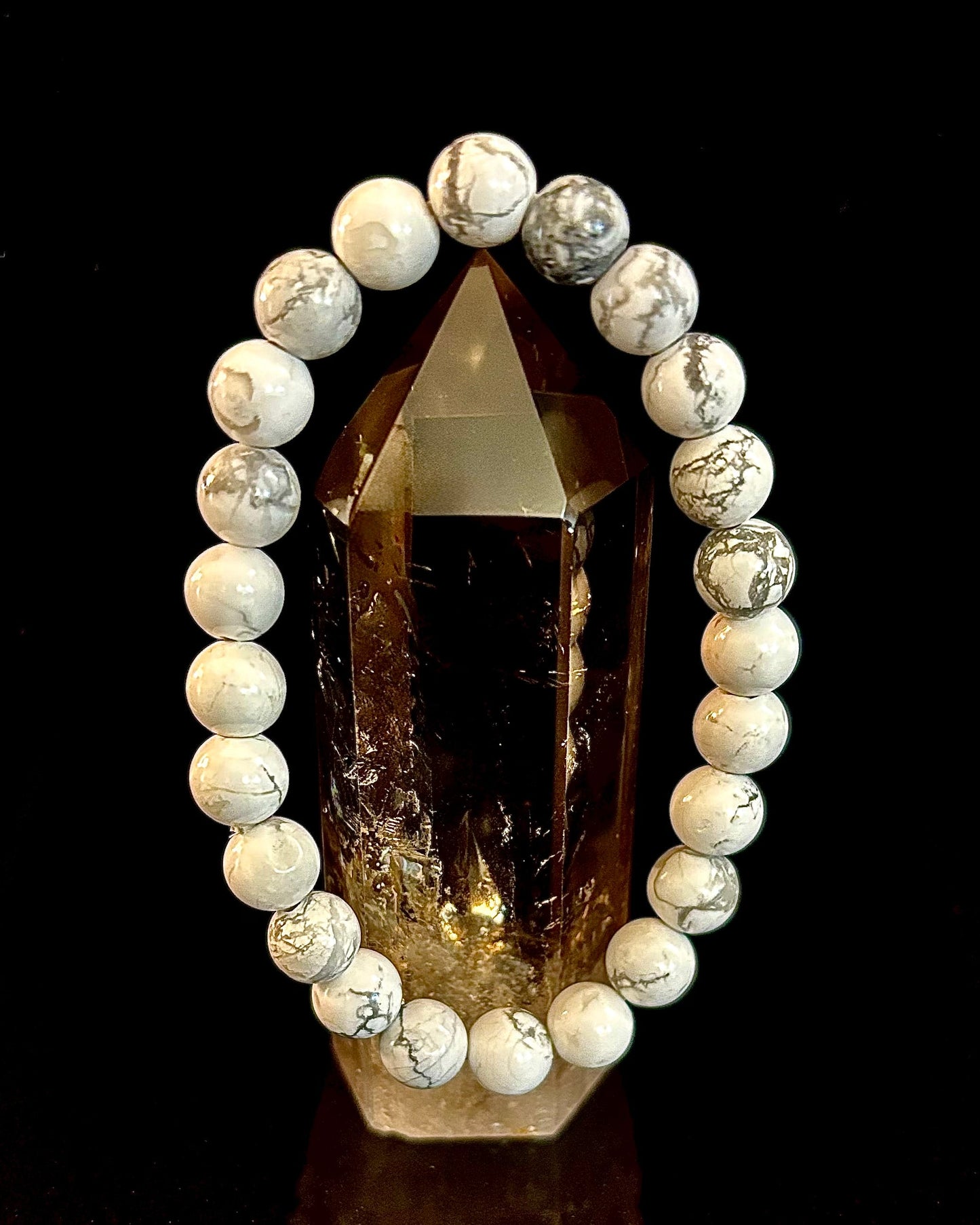 White Howlite Bracelet – Calm, Clarity & Inner Peace