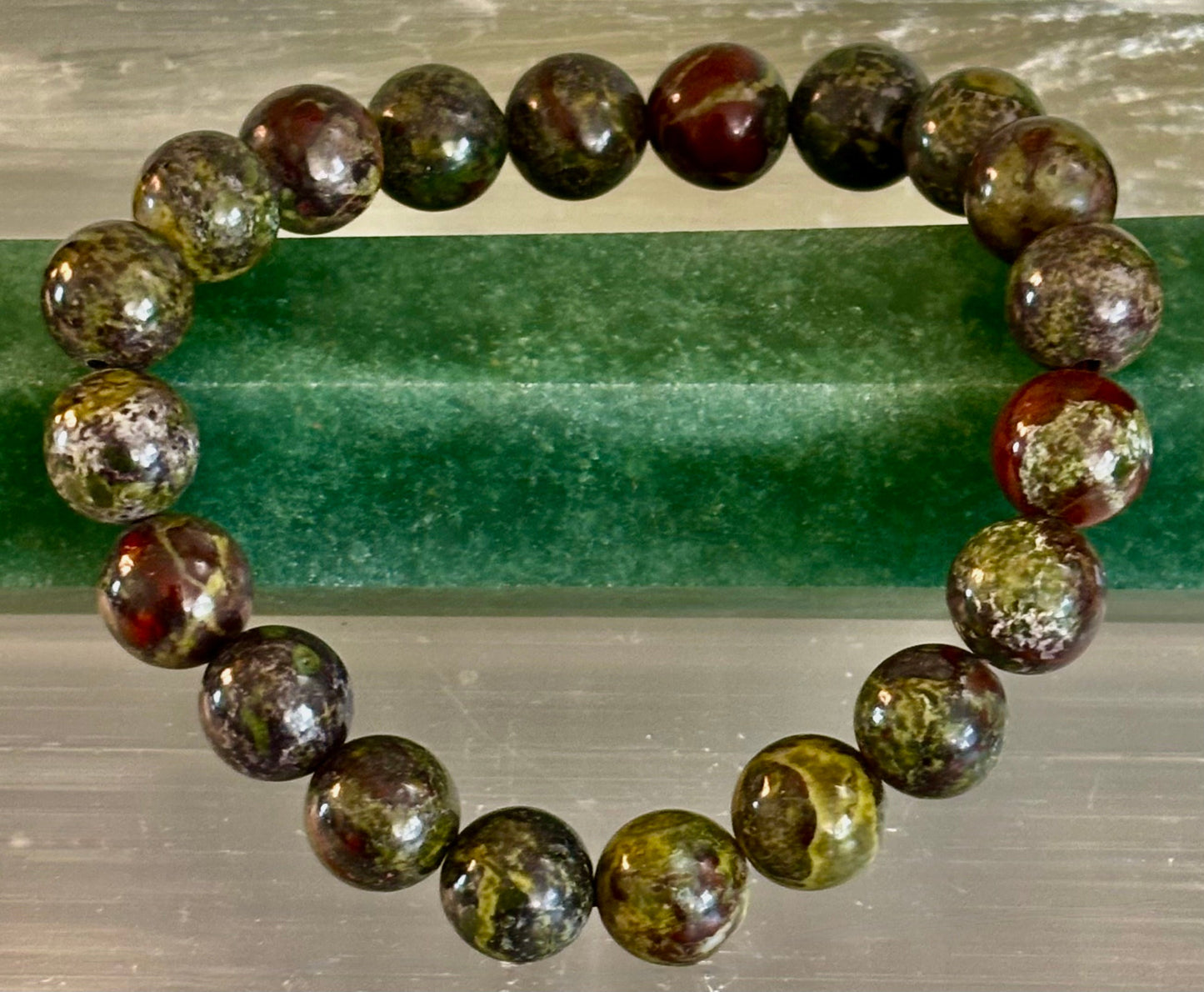 Dragon Bloodstone Bracelet – Courage, Vitality & Empowered Protection