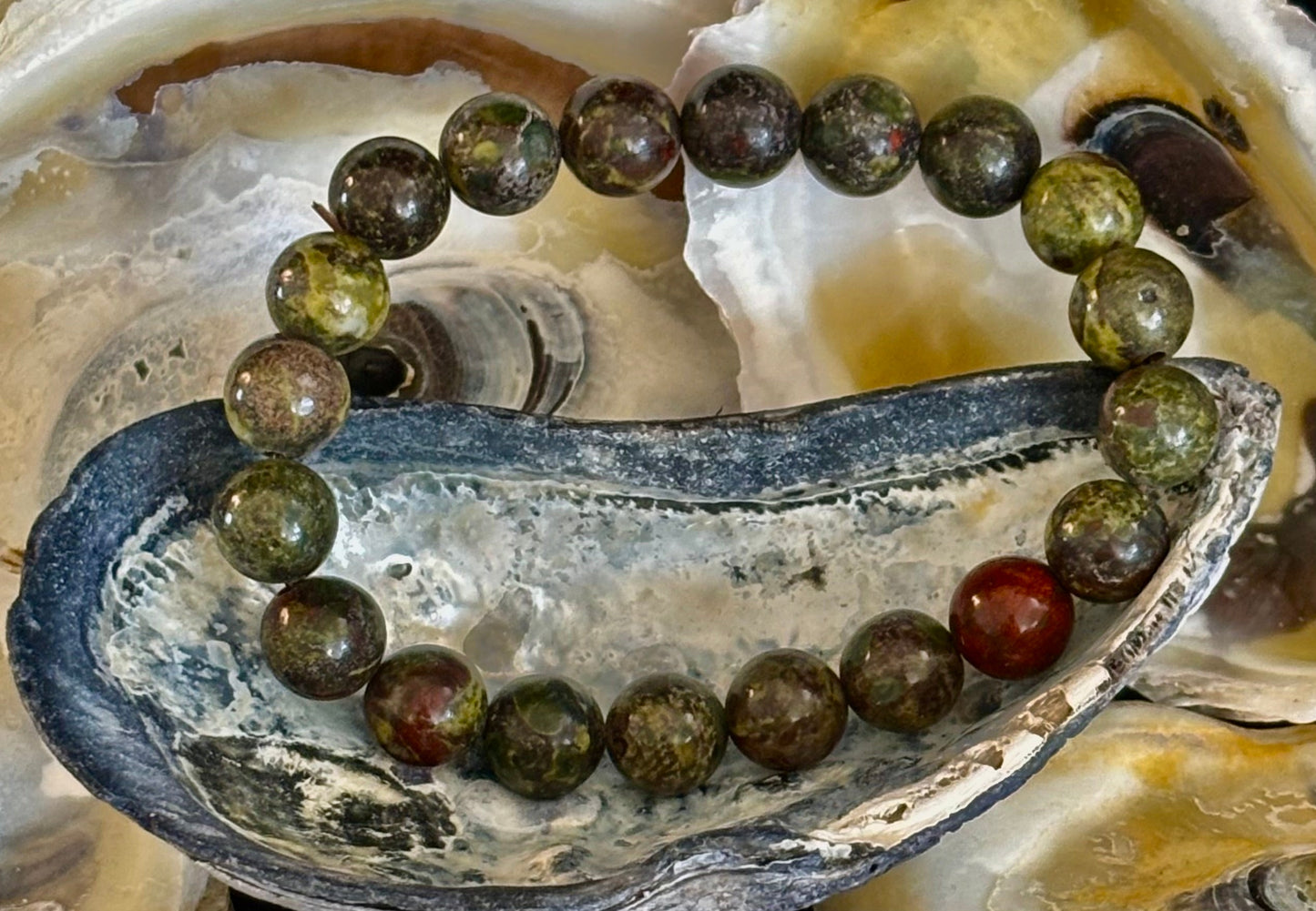 Dragon Bloodstone Bracelet – Courage, Vitality & Empowered Protection