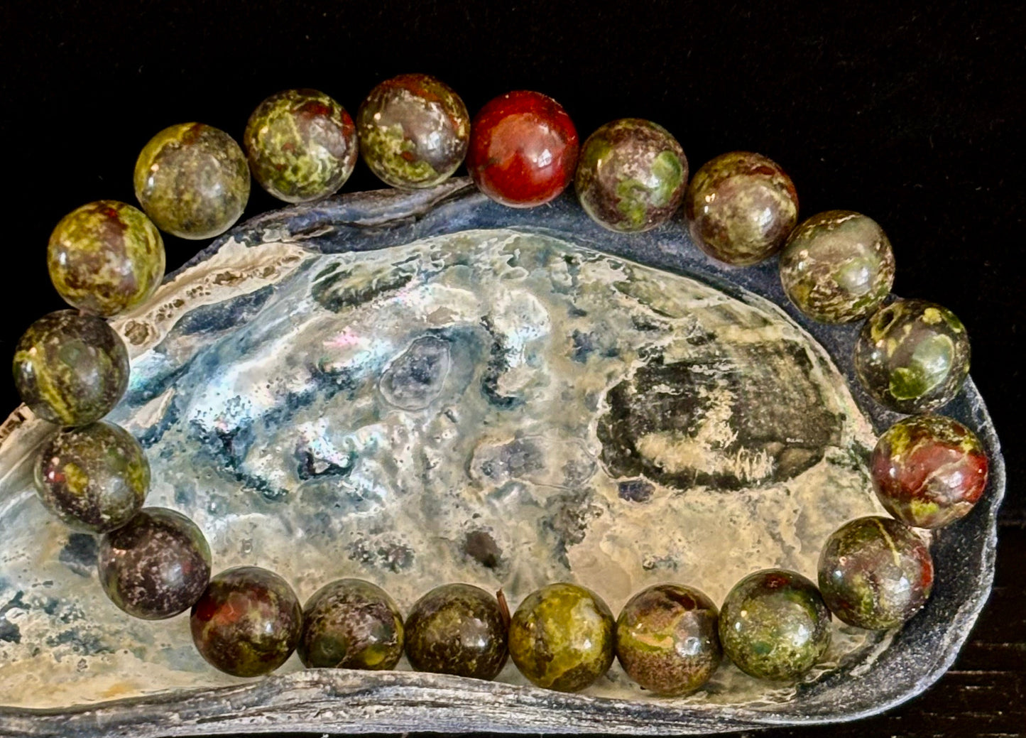 Dragon Bloodstone Bracelet – Courage, Vitality & Empowered Protection