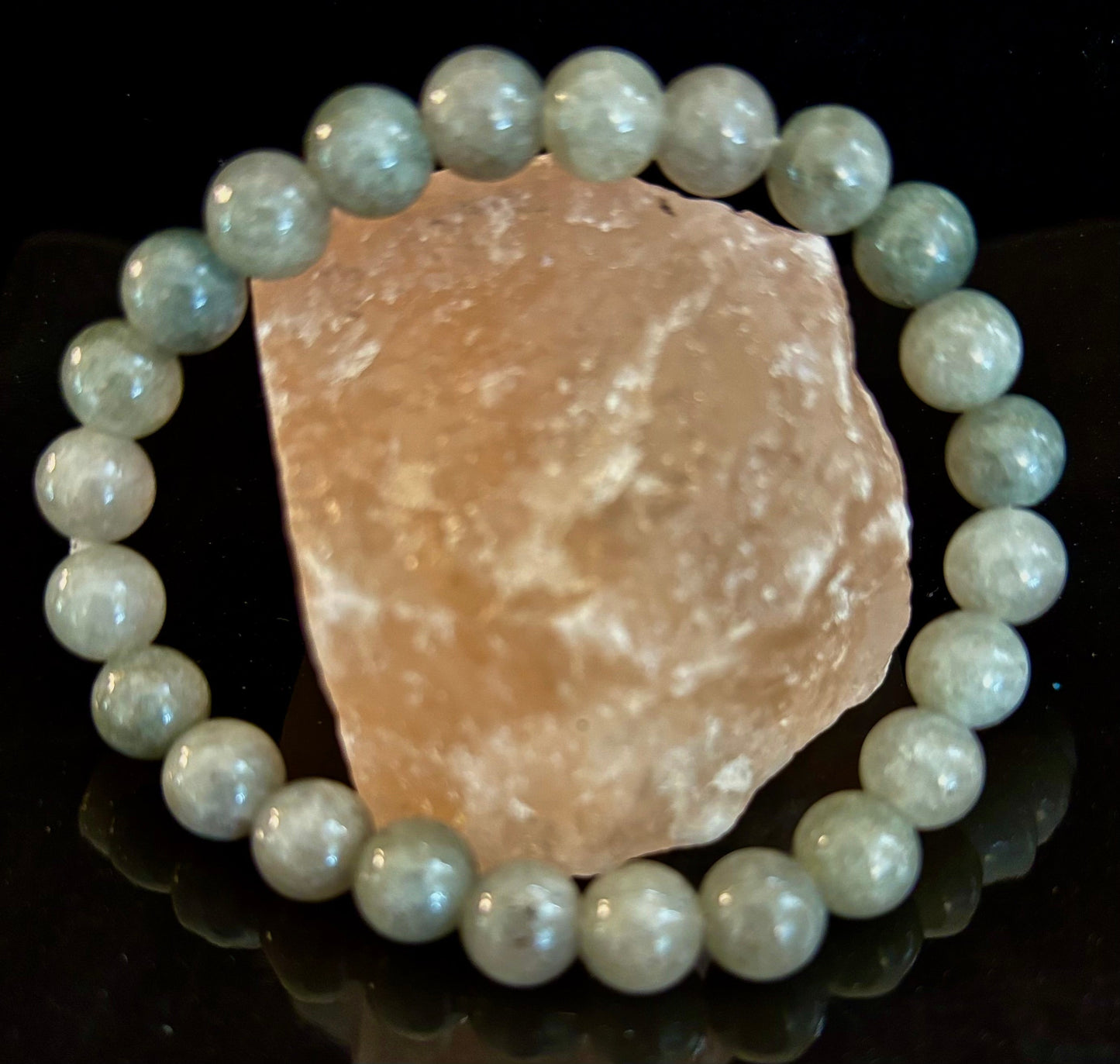 Jade Abundance & Prosperity Bracelet – 8mm or 10mm Beads (Medium to Large Wrists)