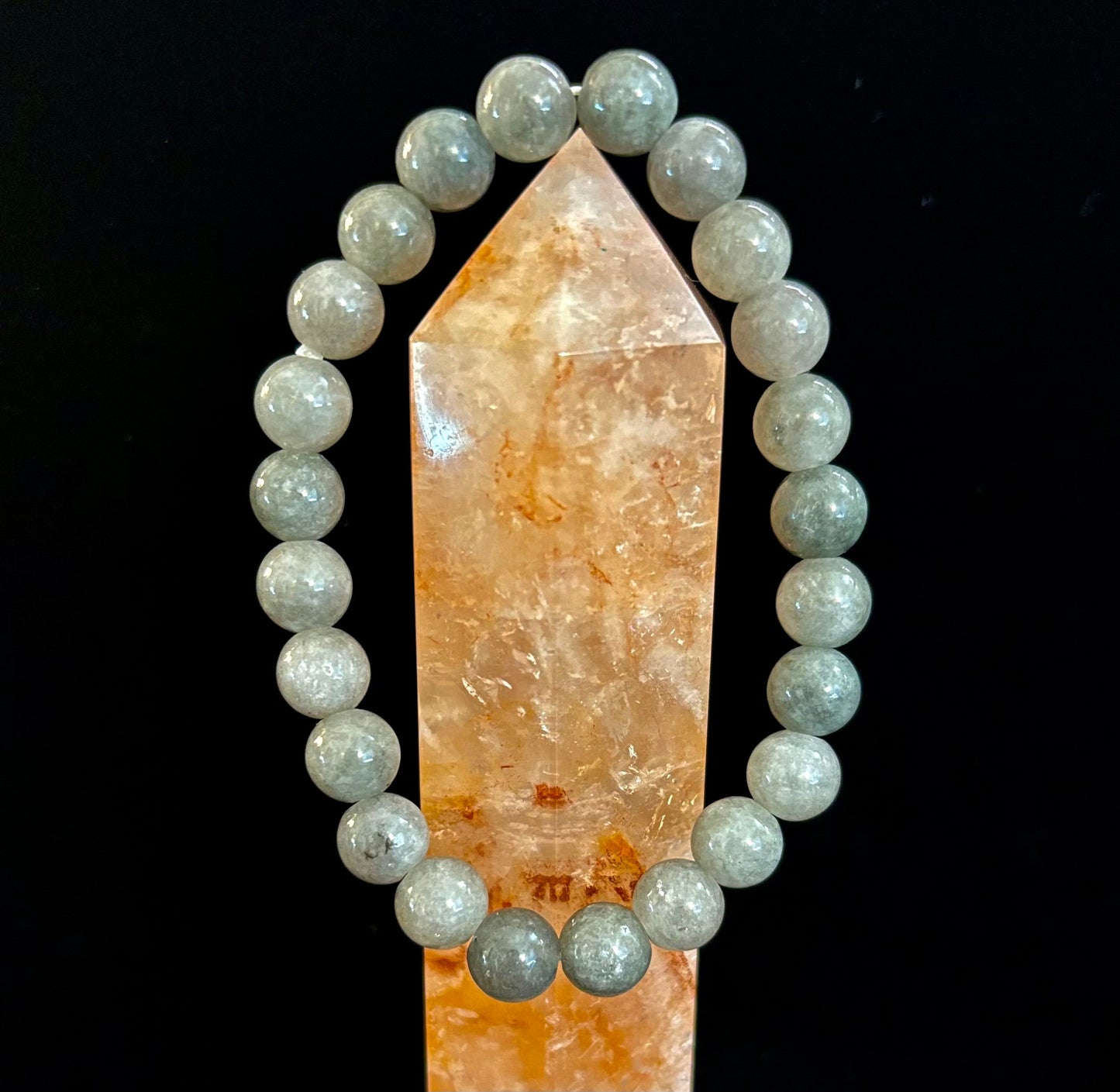 Jade Abundance & Prosperity Bracelet – 8mm or 10mm Beads (Medium to Large Wrists)