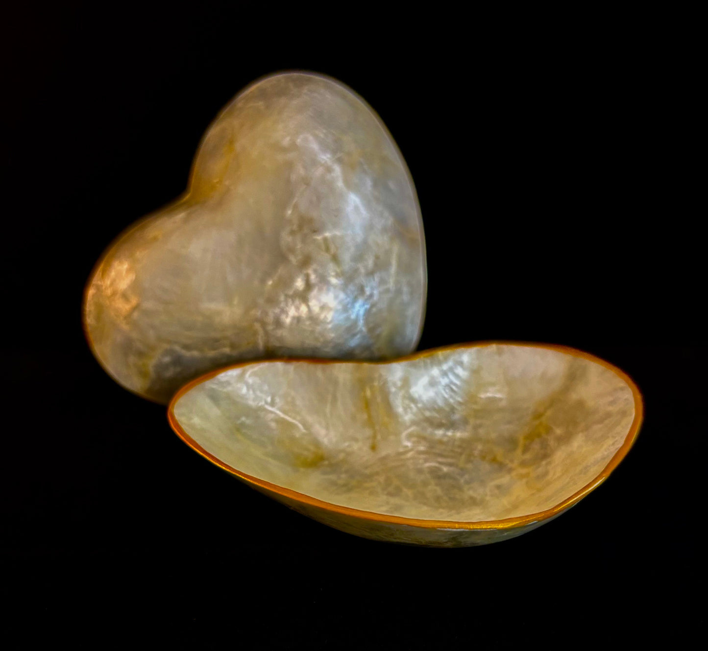Shell Heart Trinket Holder – Handmade in Bali
