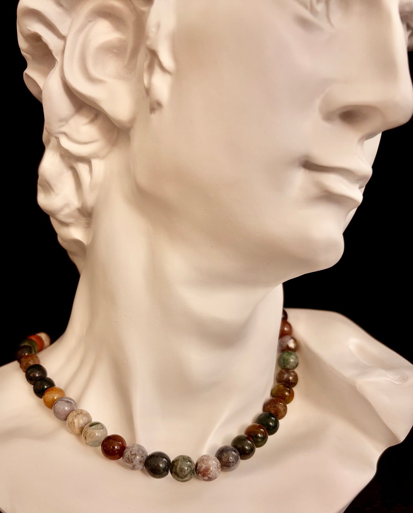 Bohemian Style Natural Stone Choker Necklaces (9 choices)