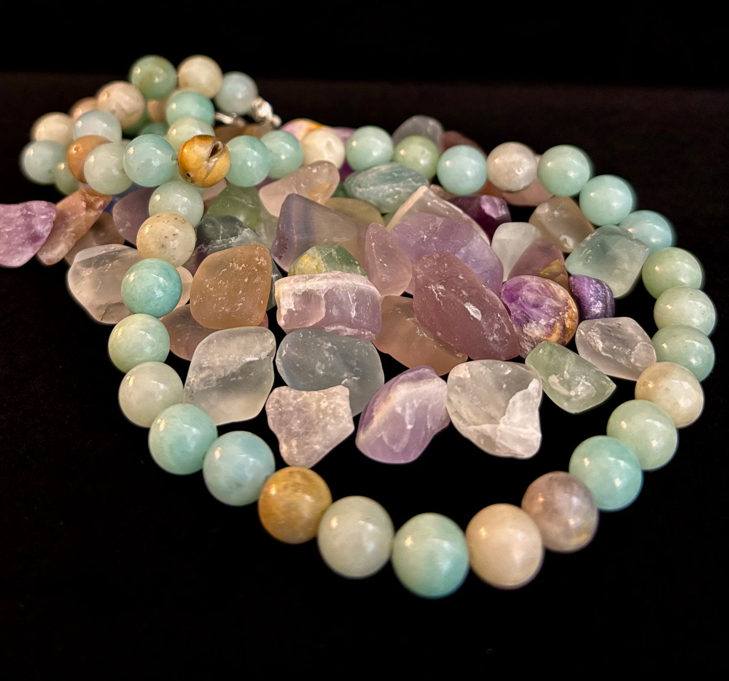 Bohemian Style Natural Stone Choker Necklaces (9 choices)