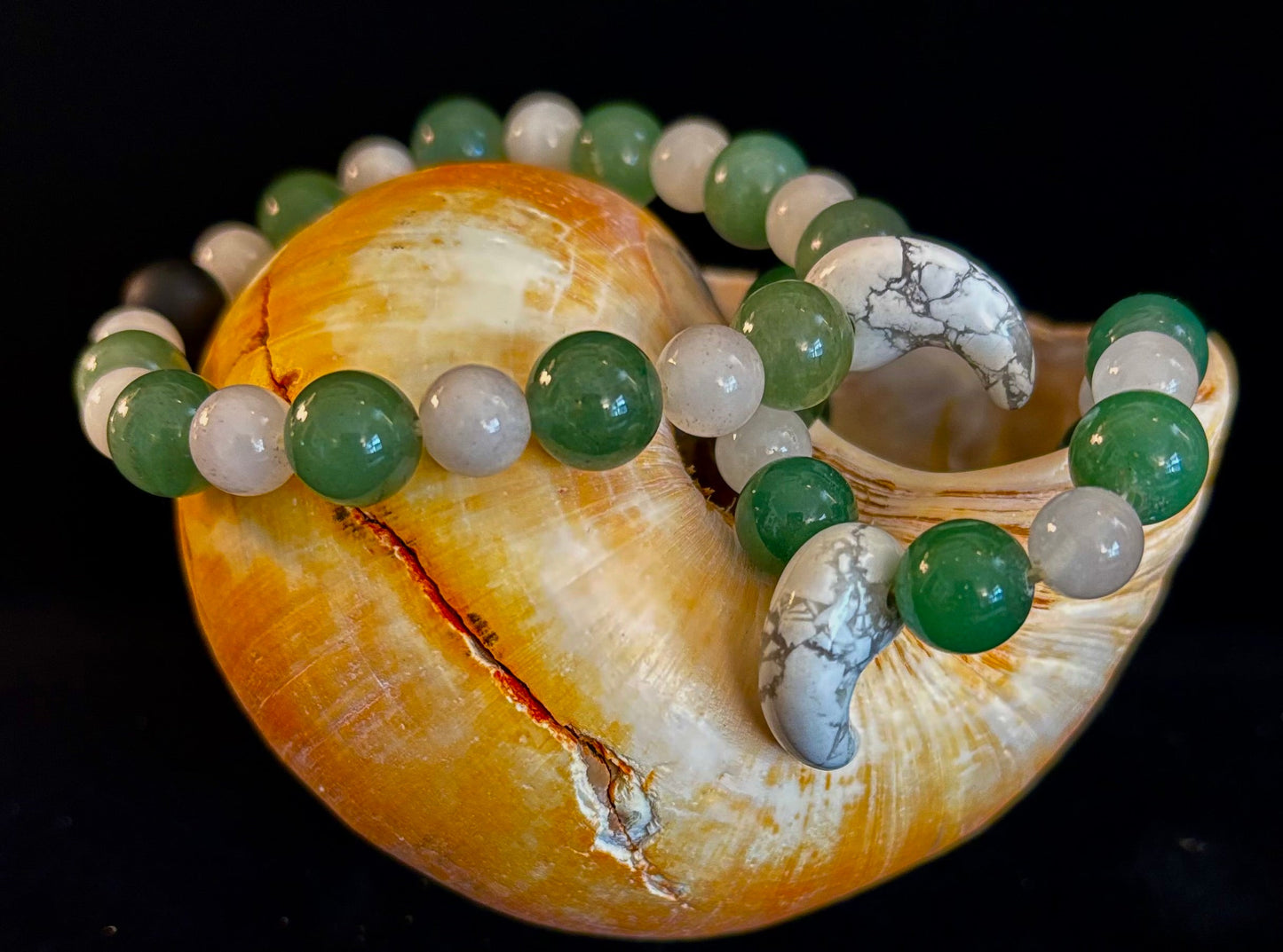 🌿 "Balance & Boldness" Natural Gemstone Bracelet – 10mm Beads | Handmade in the USA
