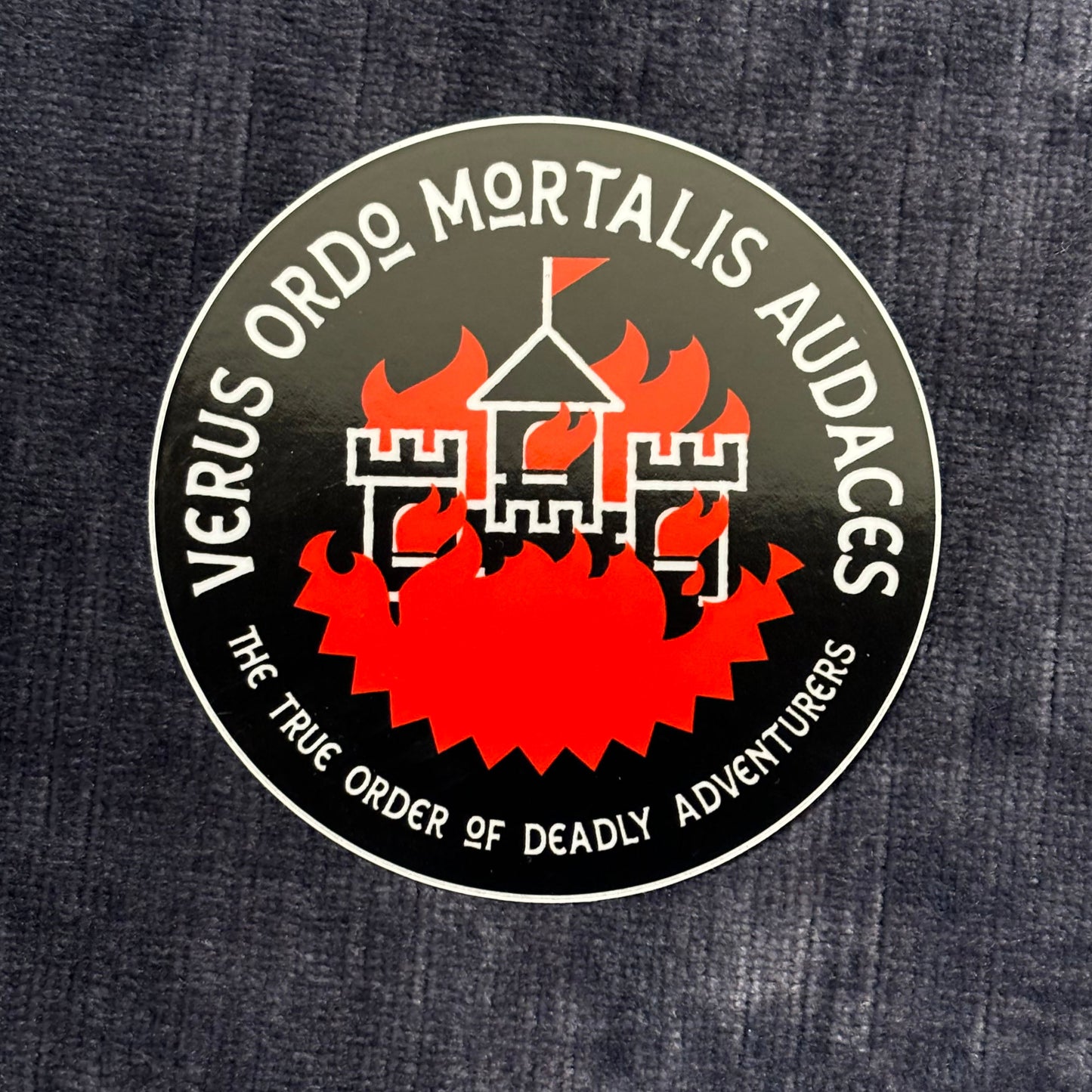The Order of Murder Hobos Vinyl Sticker – For Chaotic Adventurers Only
