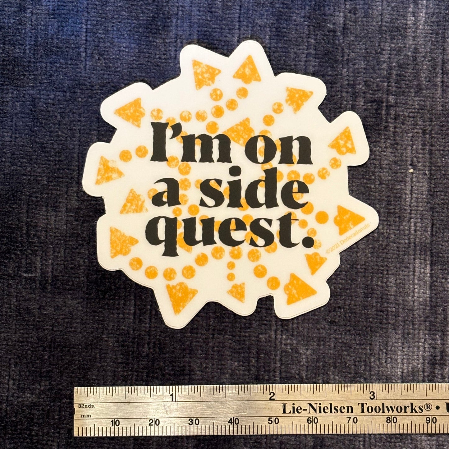I’m on a Side Quest Vinyl Sticker – Adventure Mode: Activated