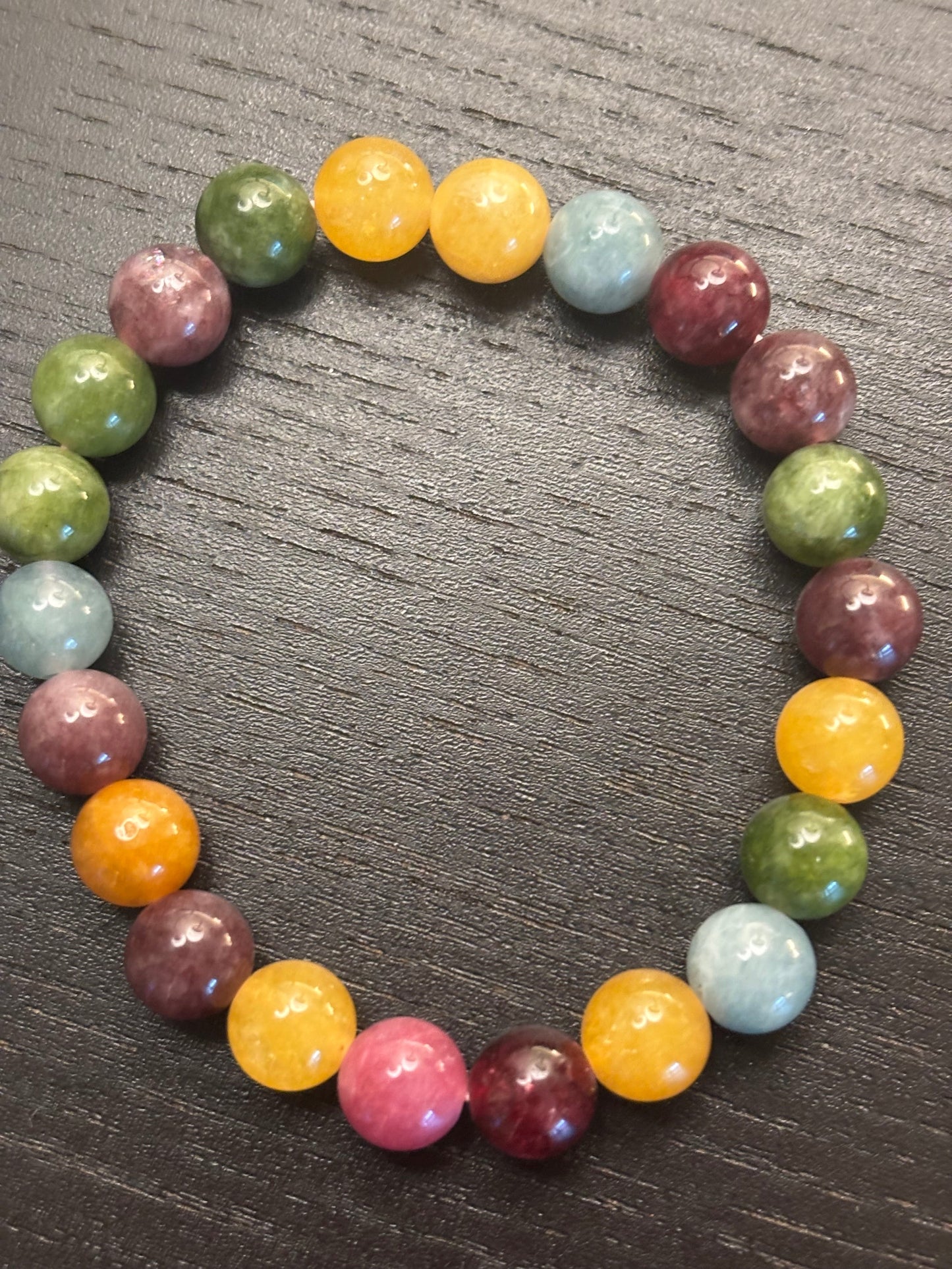 Natural Stone Friendship Bracelet – Gift Bracelet with Message Card