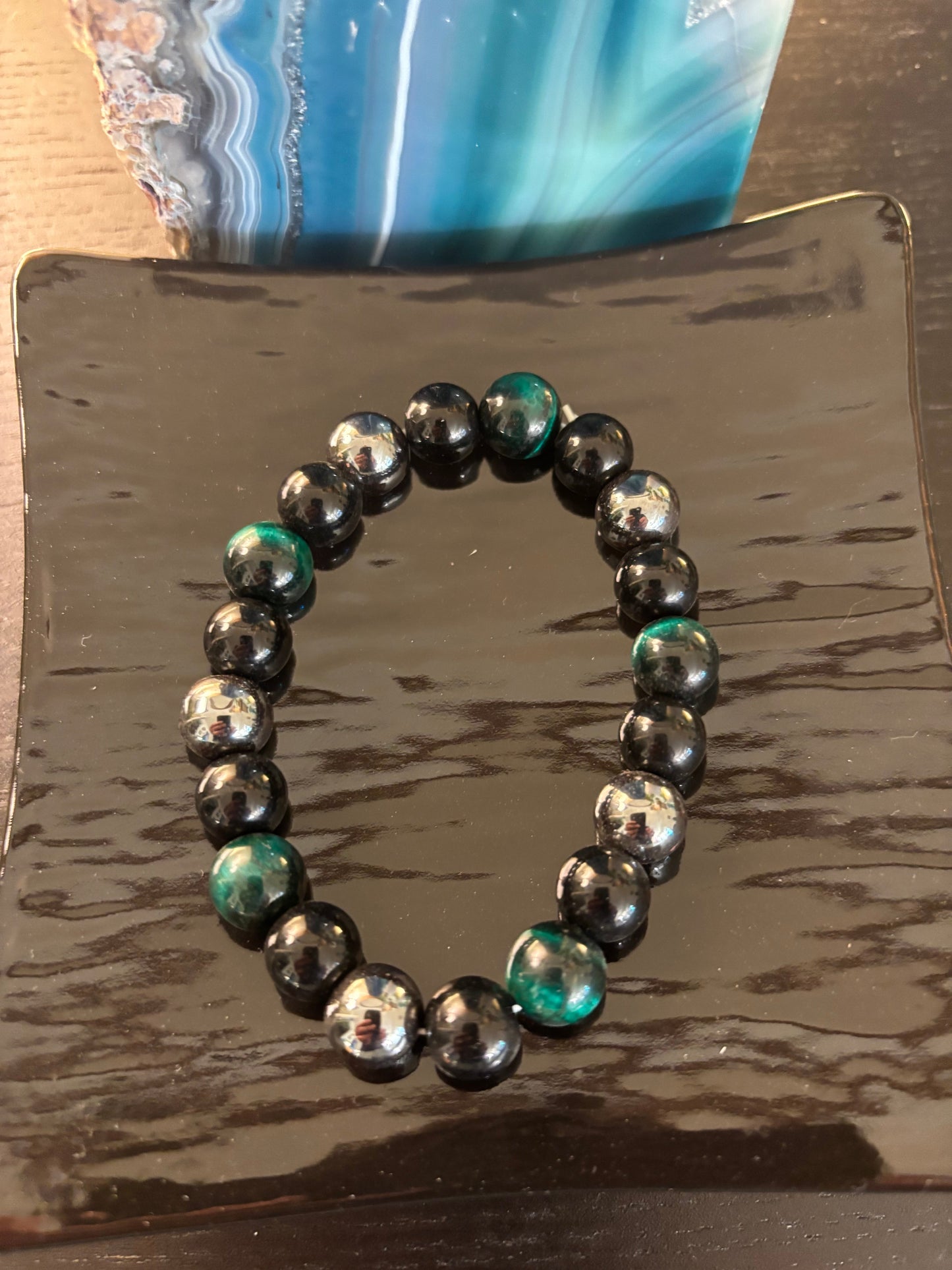 Protection Energy Bracelets – Red, Green, and Tiger Eye Options