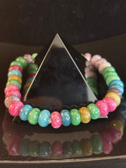 Multi-Color Tourmaline Wish Bracelet