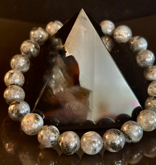 Labradorite Protection & Transformation Bracelet – 8mm or 10mm Natural Stone