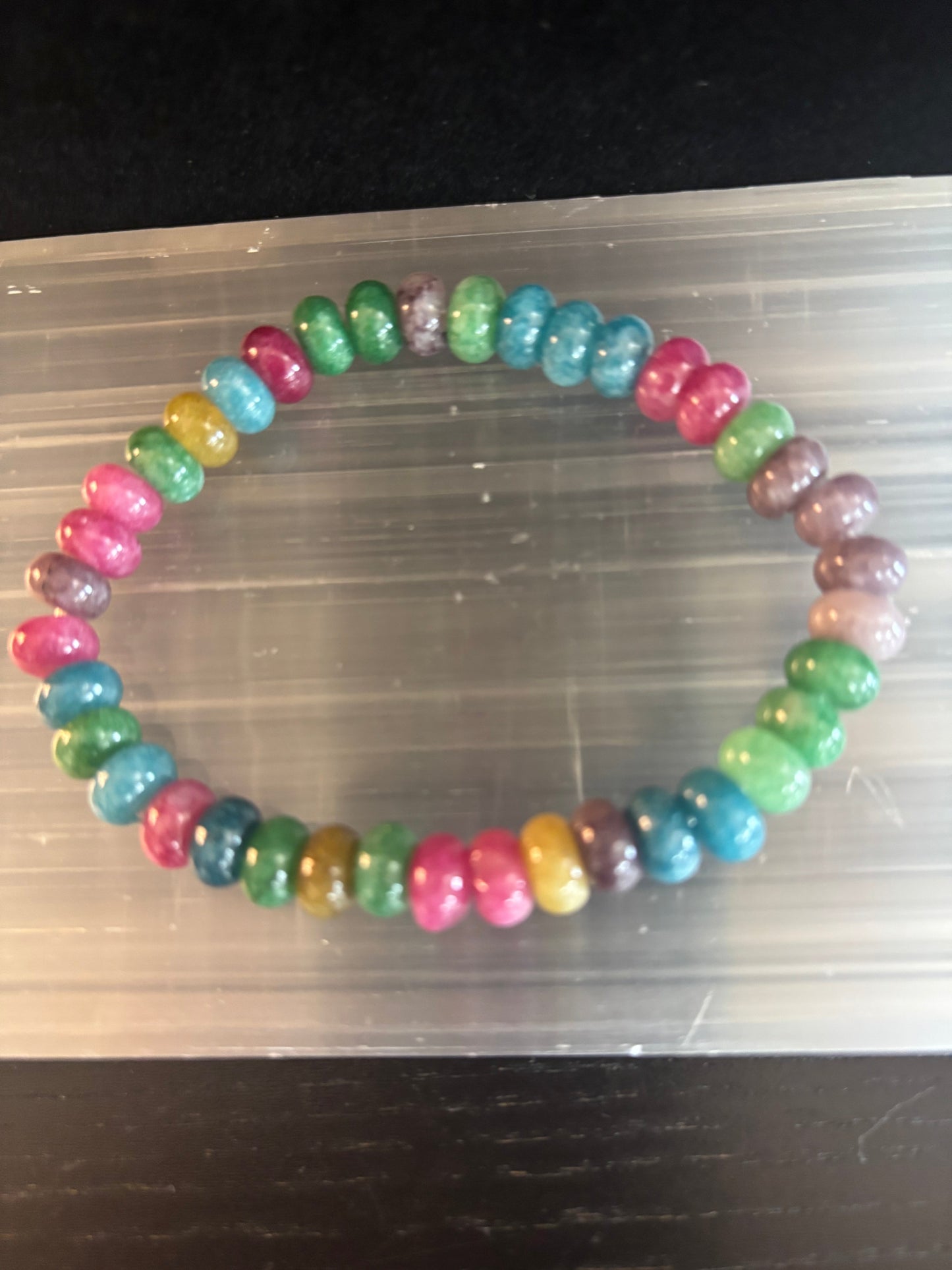 Multi-Color Tourmaline Wish Bracelet