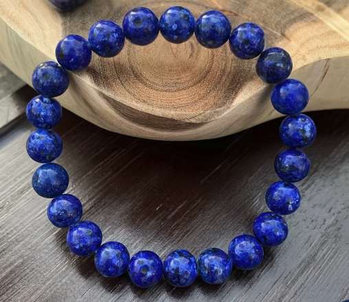 Lapis Lazuli Healing Bracelet – Wisdom, Truth & Inner Strength