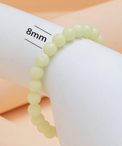 Glow in the Dark Beaded Bracelet – Light Up the Night with Pride!