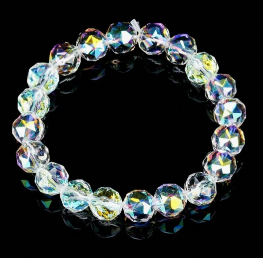 Shine Your Light with Our 10mm Crystal-Like Bracelets