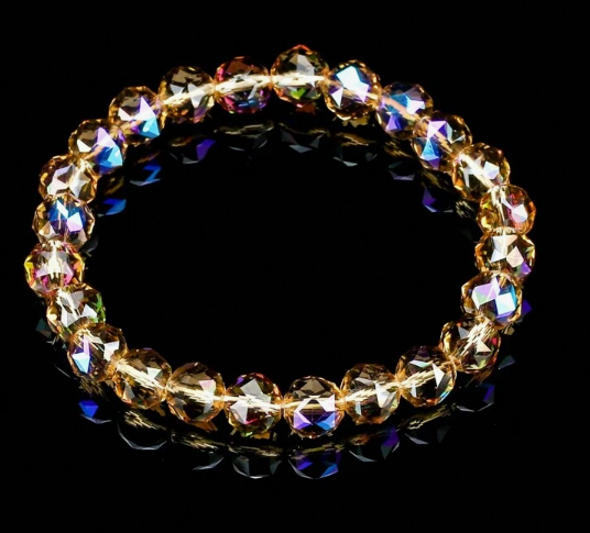 Shine Your Light with Our 10mm Crystal-Like Bracelets