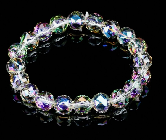 Shine Your Light with Our 10mm Crystal-Like Bracelets