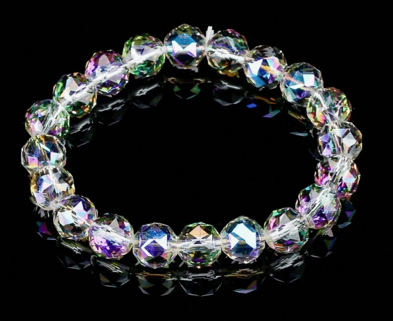 Shine Your Light with Our 10mm Crystal-Like Bracelets