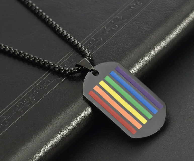 Bold Pride Dog Tag Necklace Collection – 3 Unique Styles