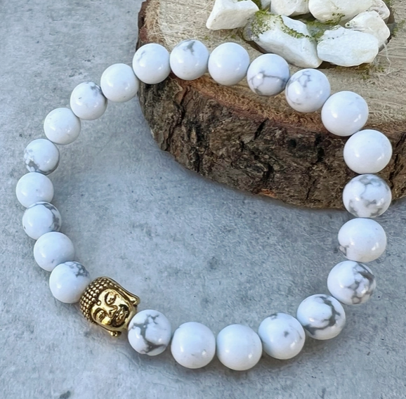 Handmade Gemstone Buddha Bracelets