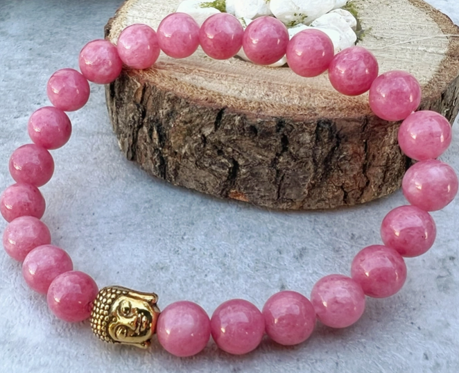 Handmade Gemstone Buddha Bracelets
