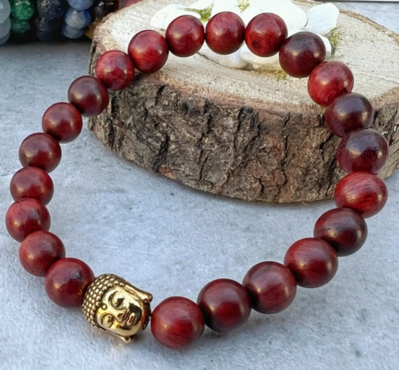 Handmade Gemstone Buddha Bracelets