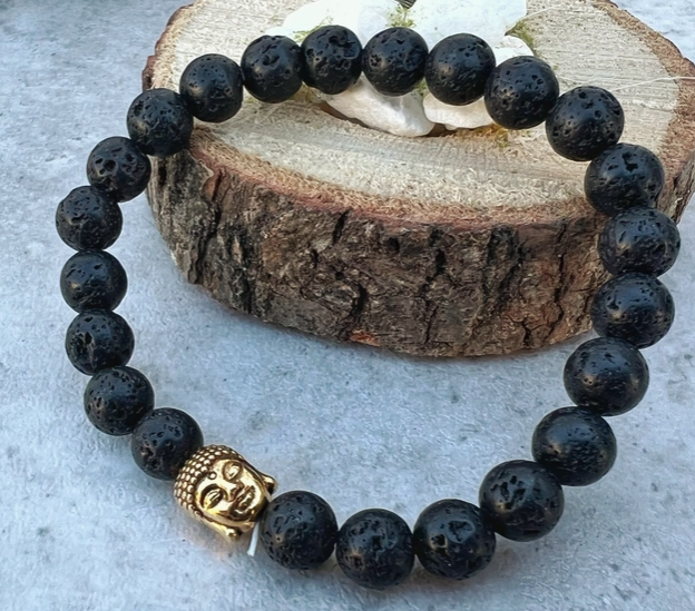 Handmade Gemstone Buddha Bracelets