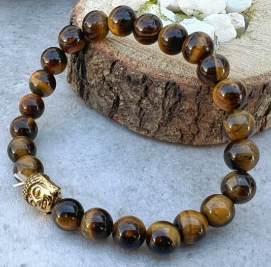 Handmade Gemstone Buddha Bracelets