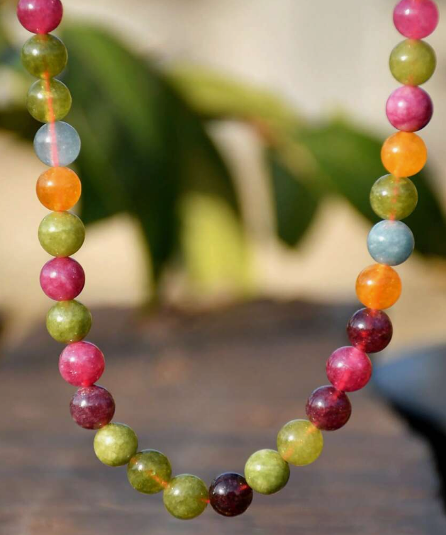 Bohemian Style Natural Stone Choker Necklaces (9 choices)