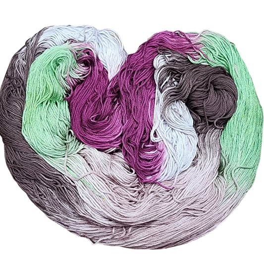 Silvered Violets - Flower Silk Special Edition Colorway