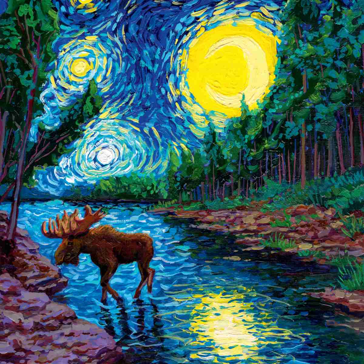 2026 Starry Night National Park Wall Calendar from National Parks Collective