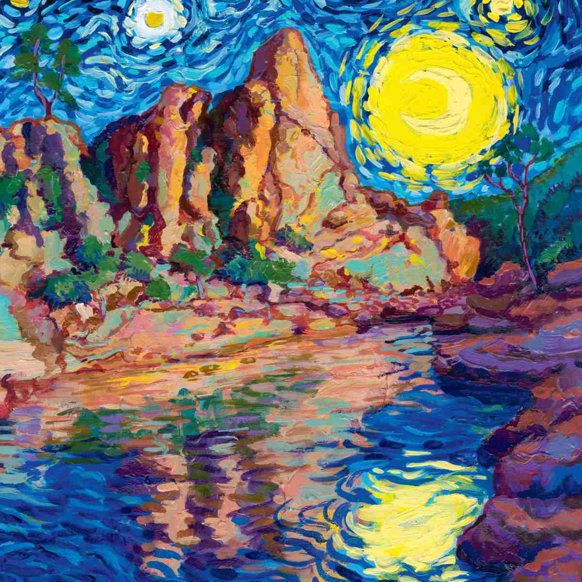 2026 Starry Night National Park Wall Calendar from National Parks Collective