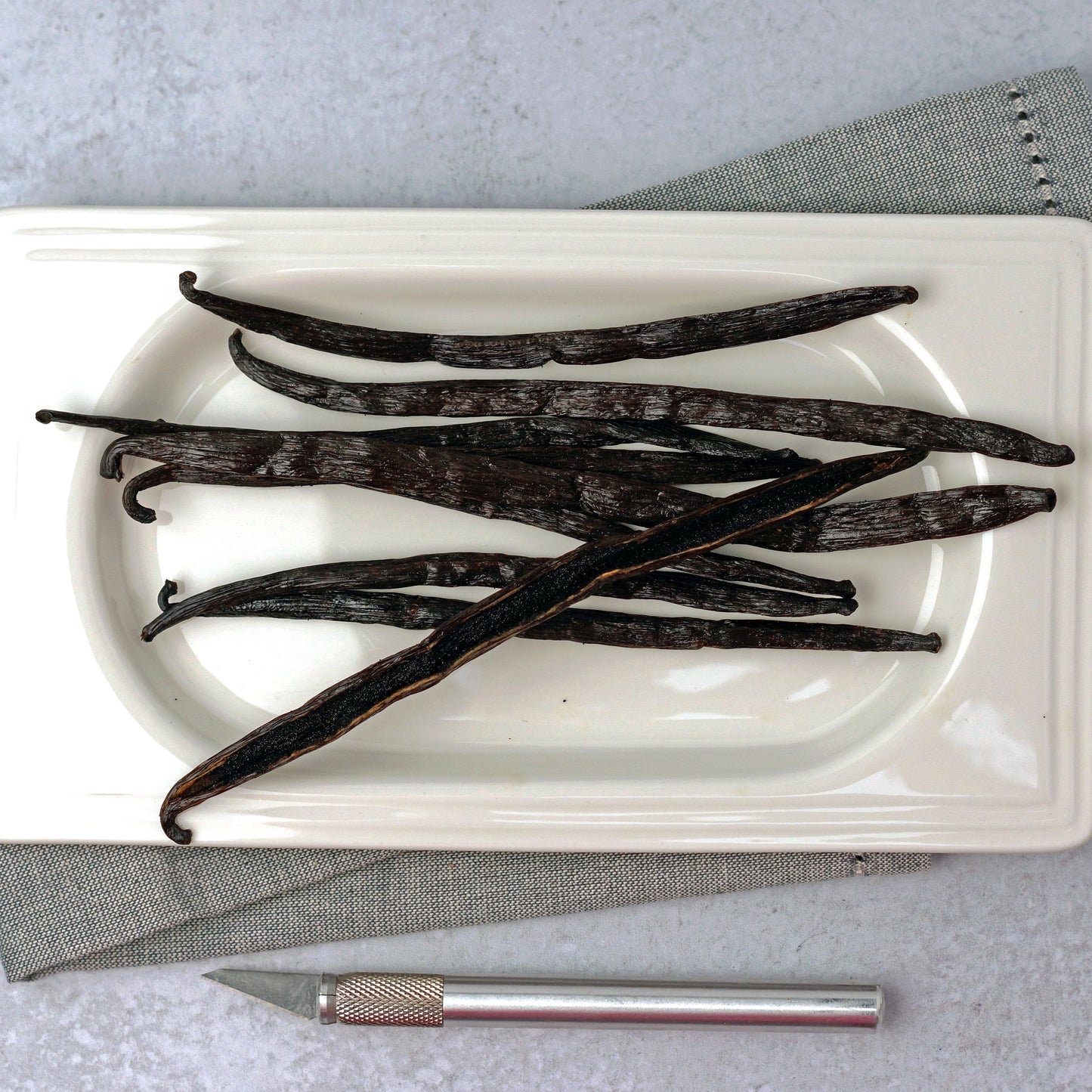Burundi Vanilla Beans - Whole Grade A Vanilla Pods for Vanilla Extract and Baking