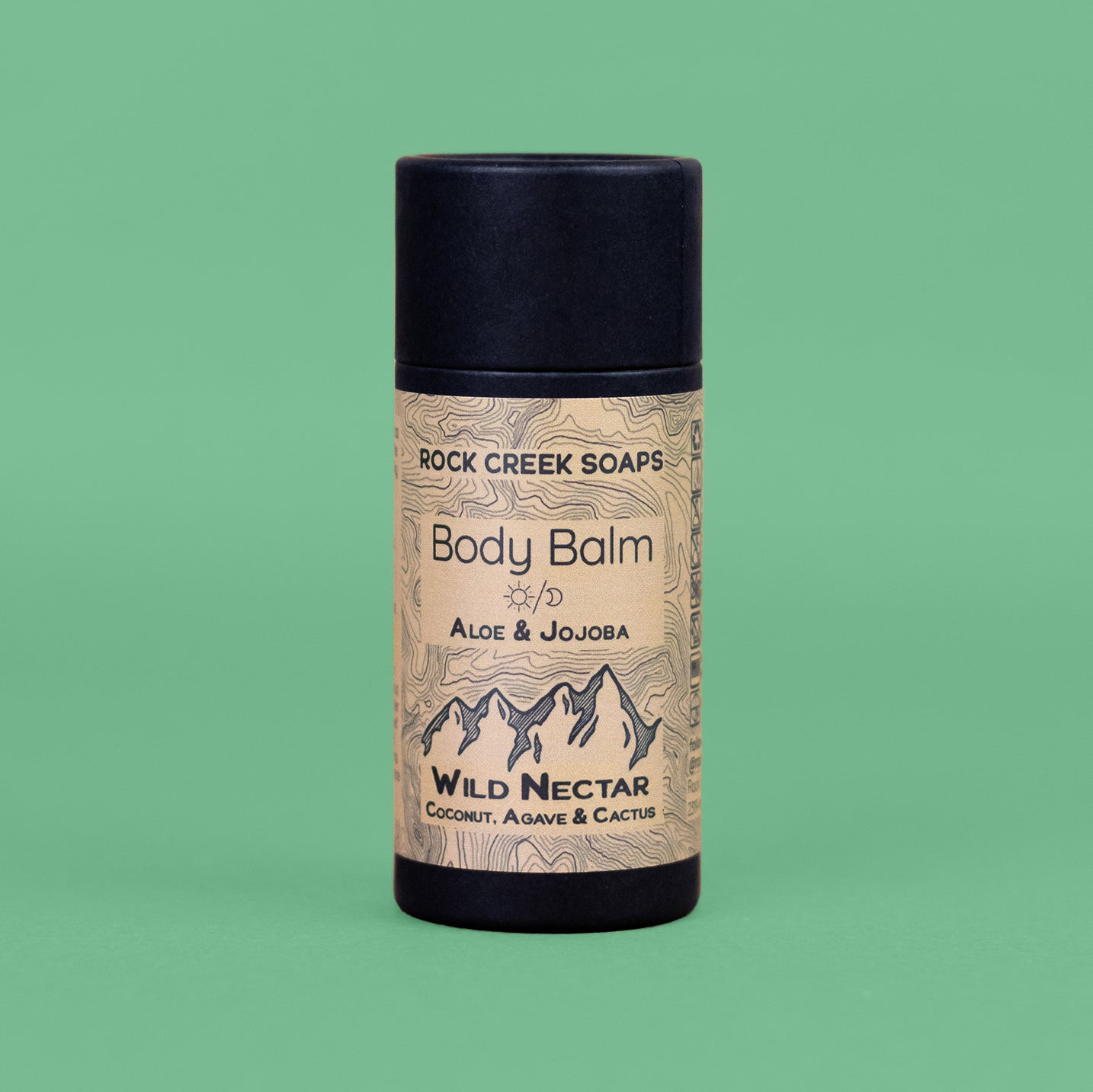 WILD NECTAR BODY BALM | Solid Lotion Bar - Blue Agave, Coconut, Lush Cactus & Fresh Citrus