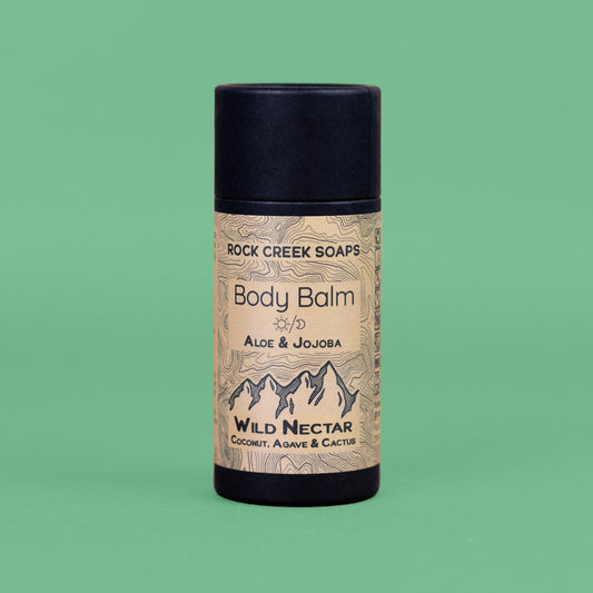 WILD NECTAR BODY BALM | Solid Lotion Bar - Blue Agave, Coconut, Lush Cactus & Fresh Citrus