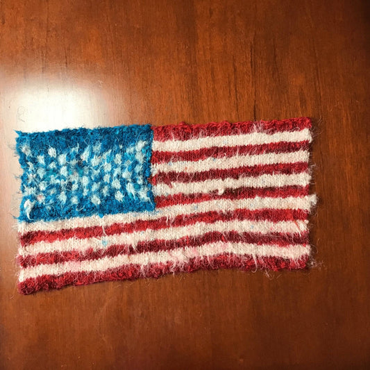 American Flag Knitting Pattern