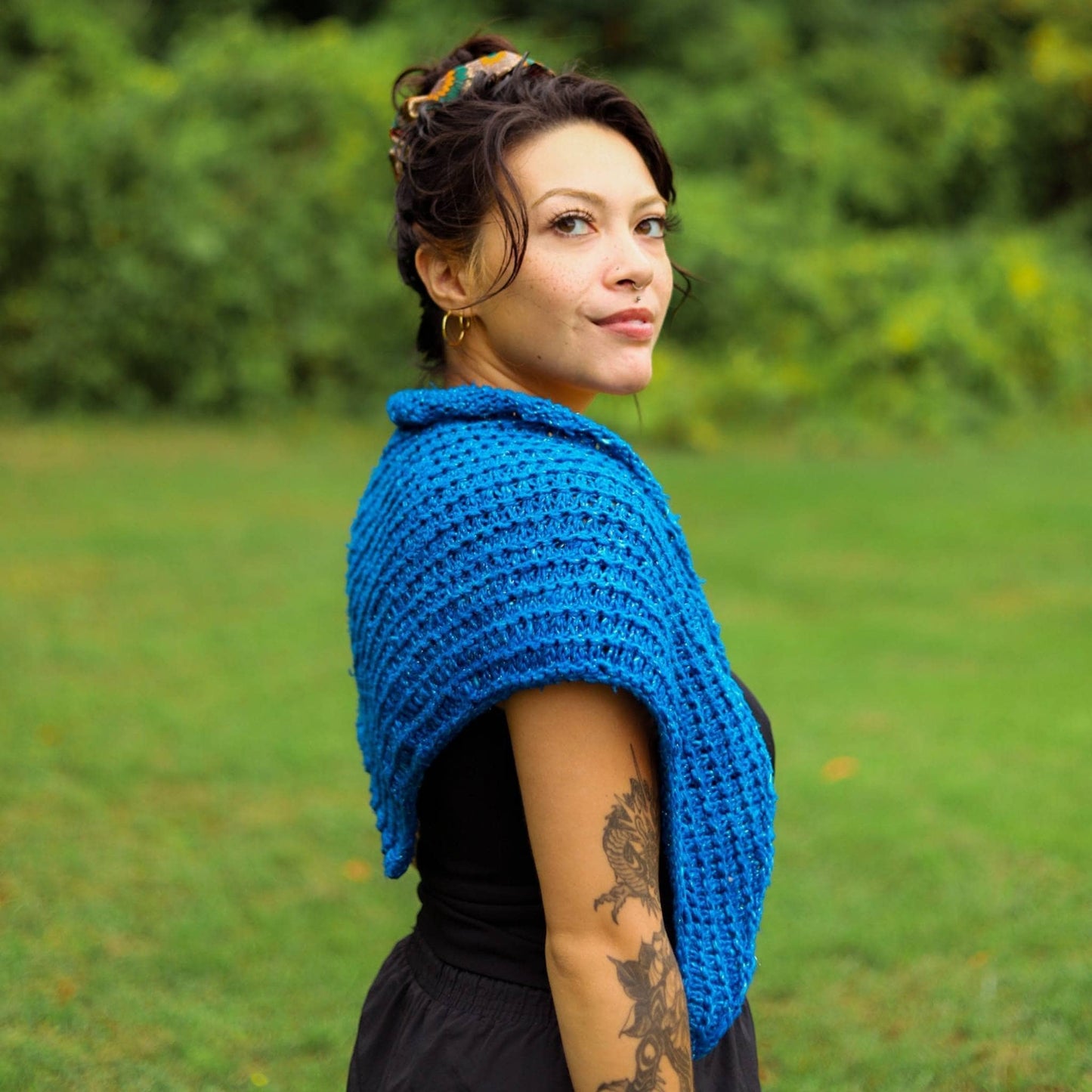 French Hen Shawl Knitting Pattern