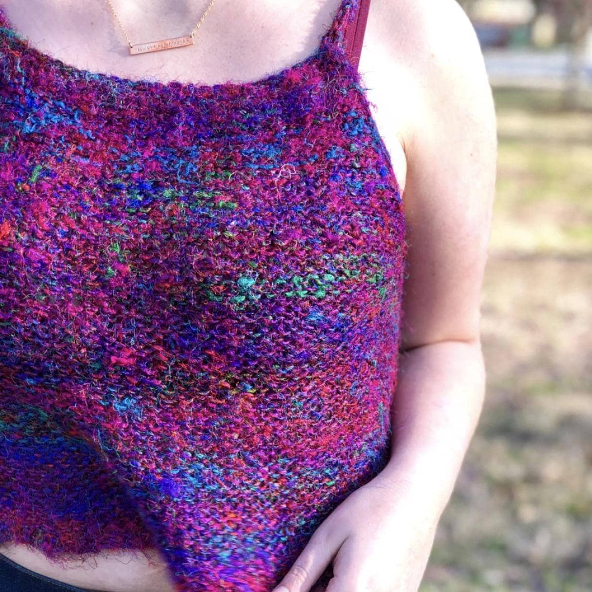 Get It, Girl Crop Top Knit Pattern