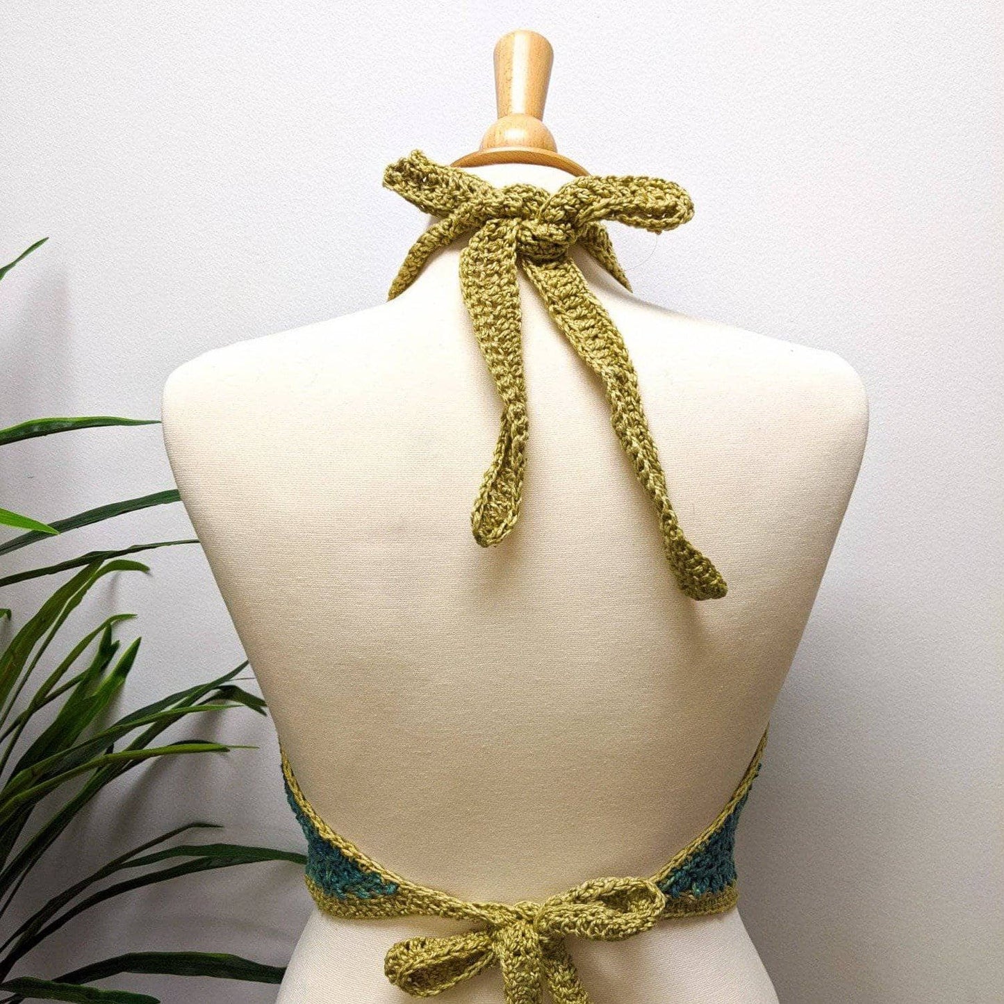 Halter Top Bralette Crochet Pattern