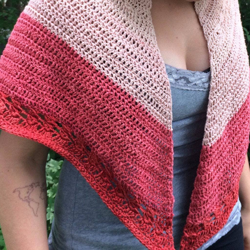 Herbal Sunrise Shawl Crochet Kit