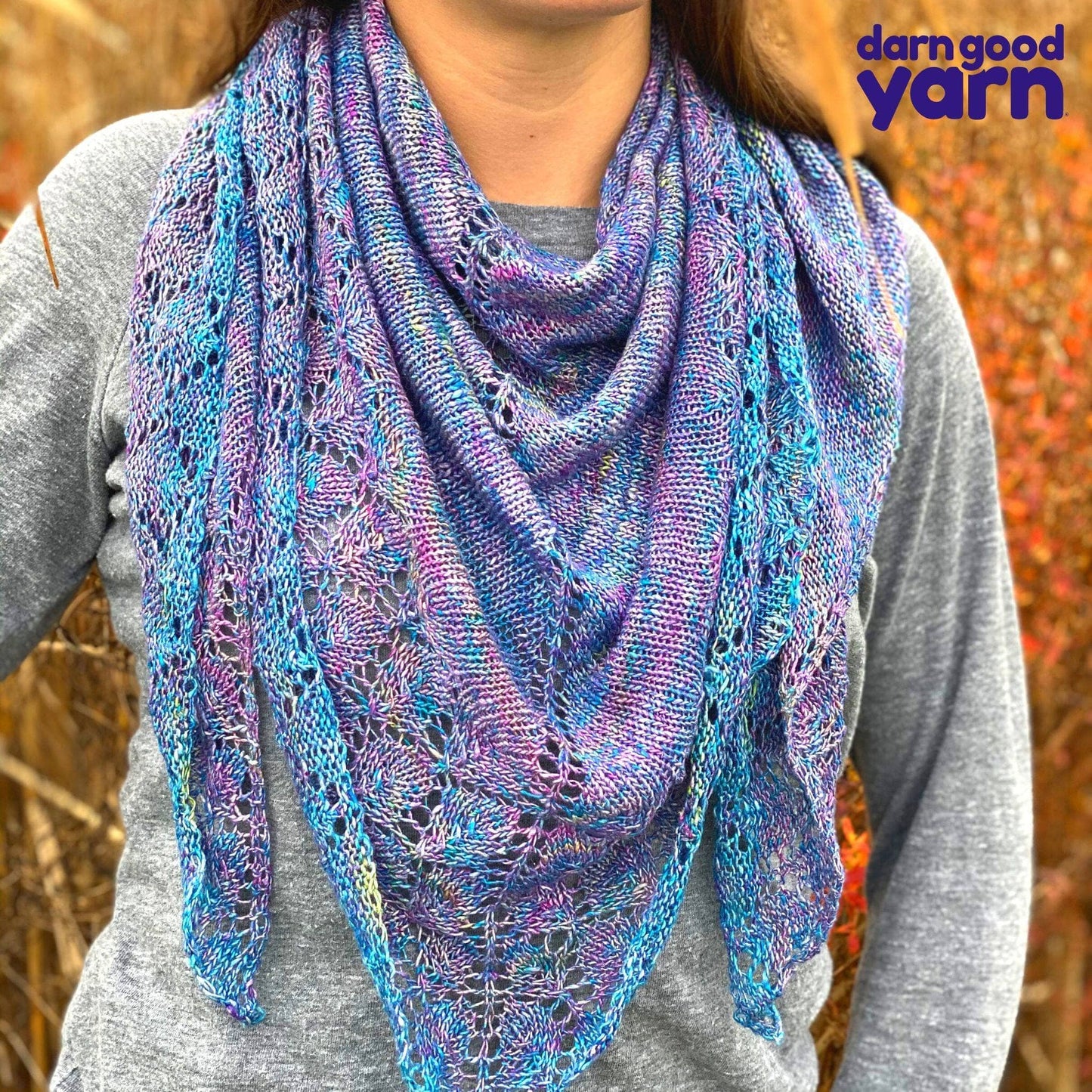 Lace Weight Silk Shawl Kit