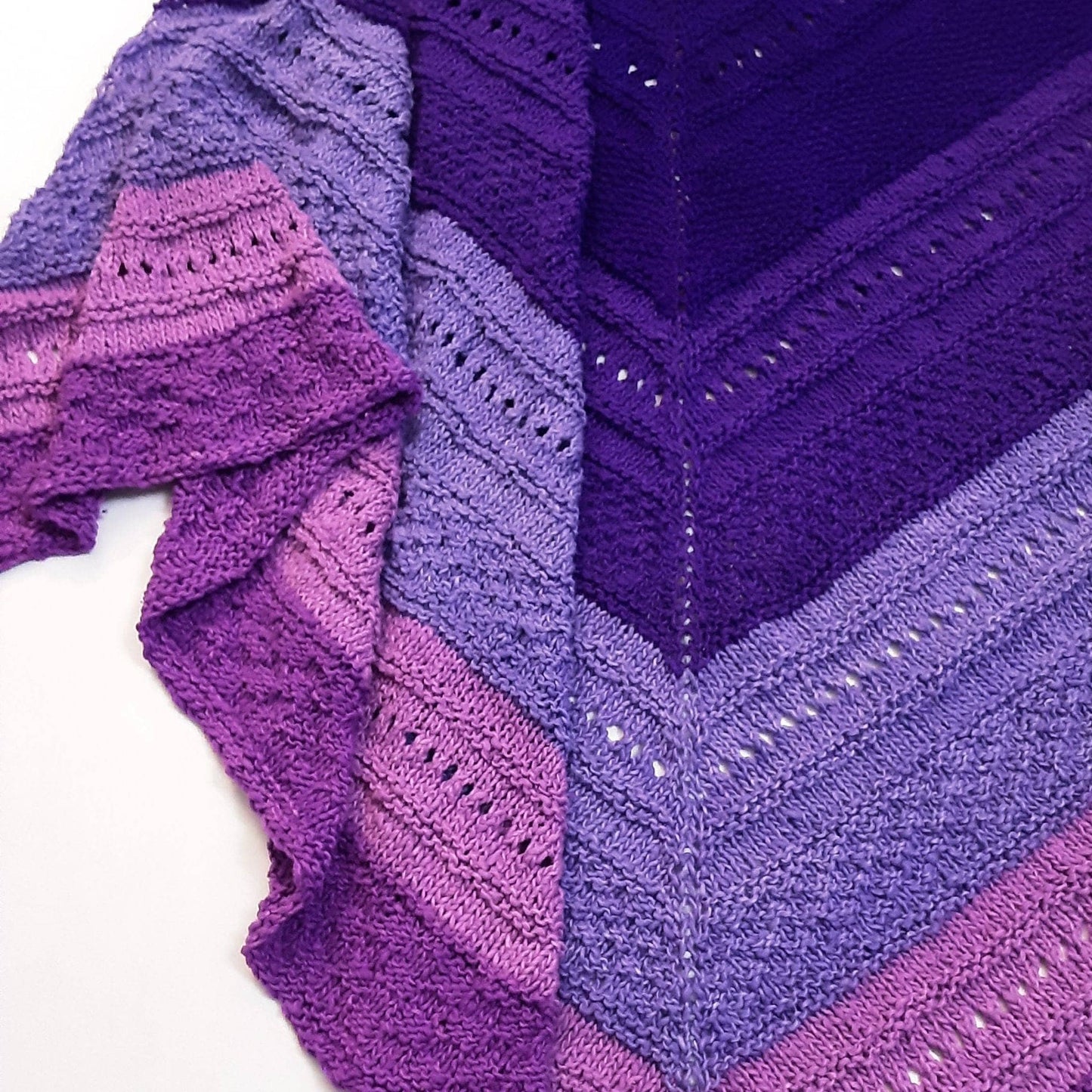 Ombre Stitch Sampler Shawl Kit
