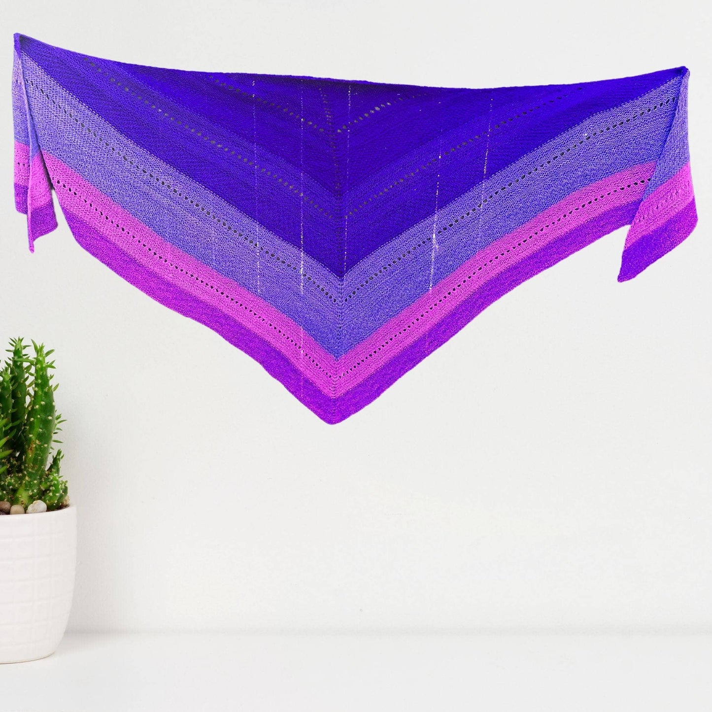 Ombre Stitch Sampler Shawl Kit