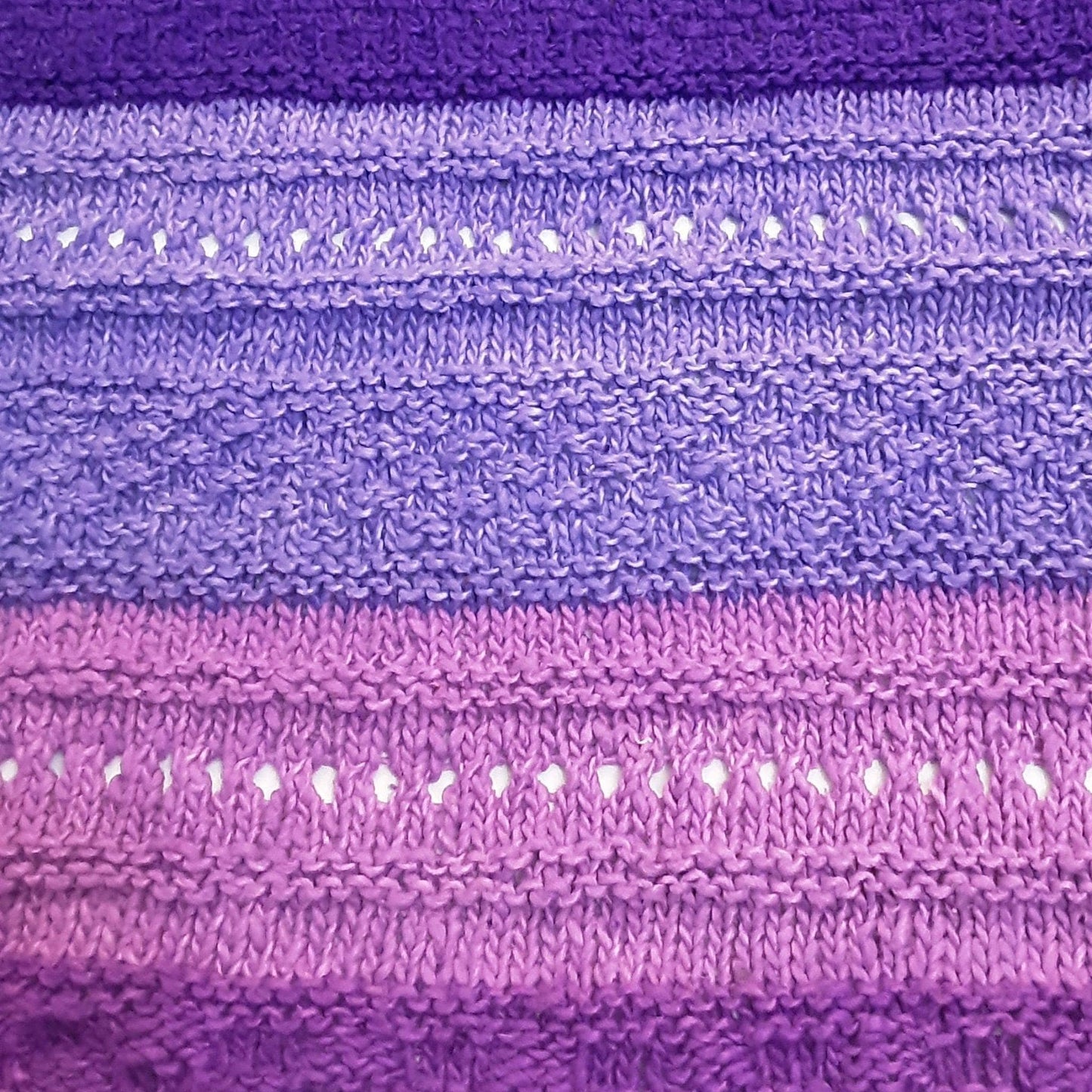 Ombre Stitch Sampler Shawl Kit