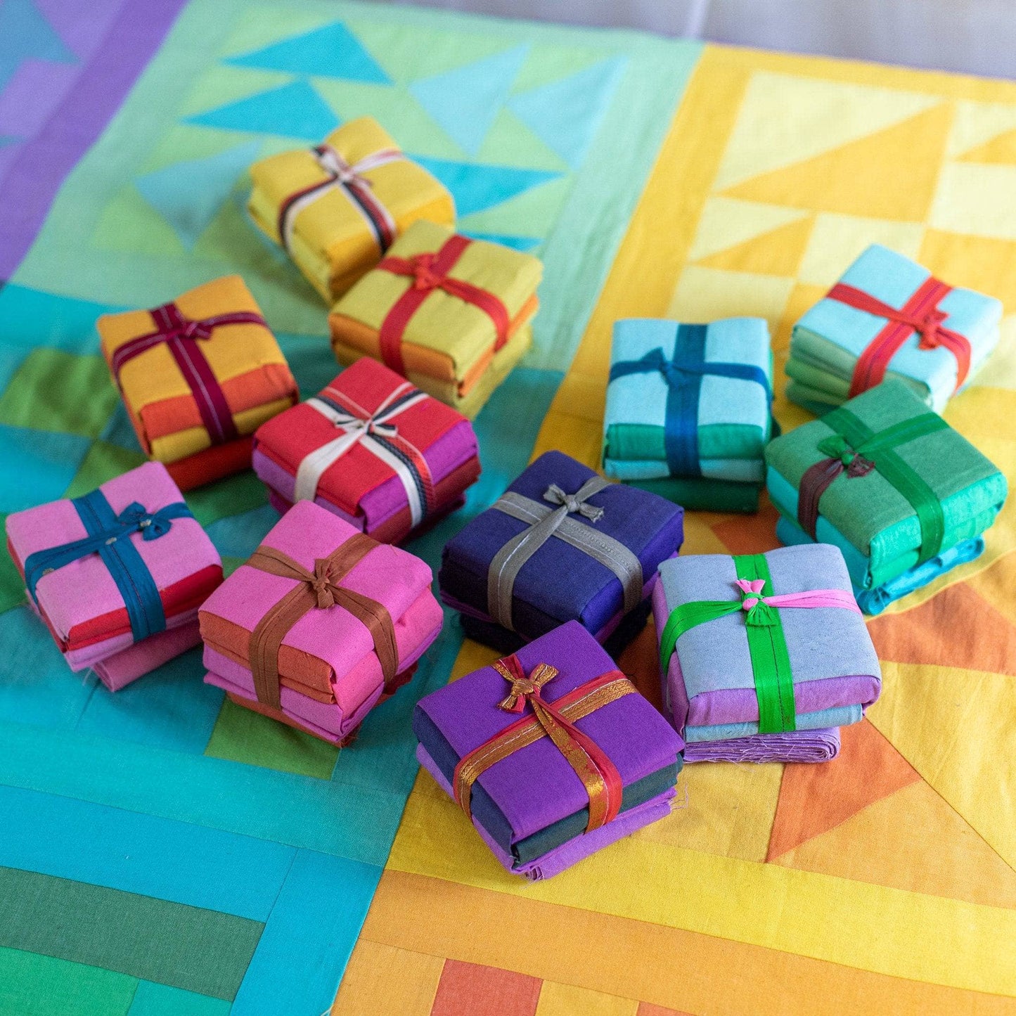 Rainbow Beginner Quilt Kit